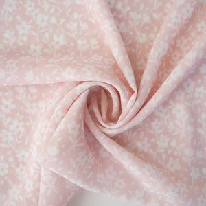 Soft Pink Floral Crinkle Print Product Image