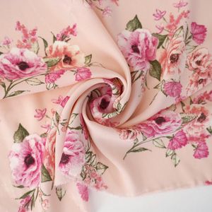 Pink Floral Gerogette Print Product Image