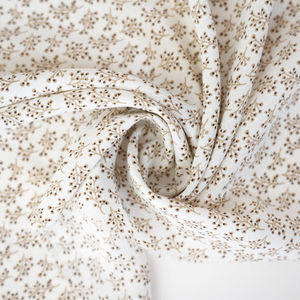 Neutral Tans Floral Linen Look Print Product Image