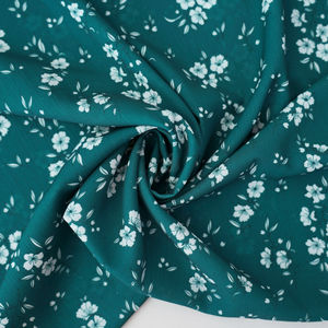Darker Egyptian Teal Crinkle Print Product Image