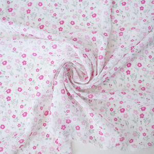 Aurora Pink Dainty Floral Crinkle Print Product Image