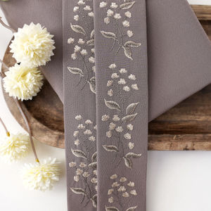Vintage Brown Embroidery 385 With Soft Gold Product Image