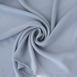 Dusty Blue Crinkle Fabric Product Image