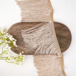 Tan Fringe Trim Product Image