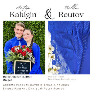 1st Day Royal Blue Collection Product Image