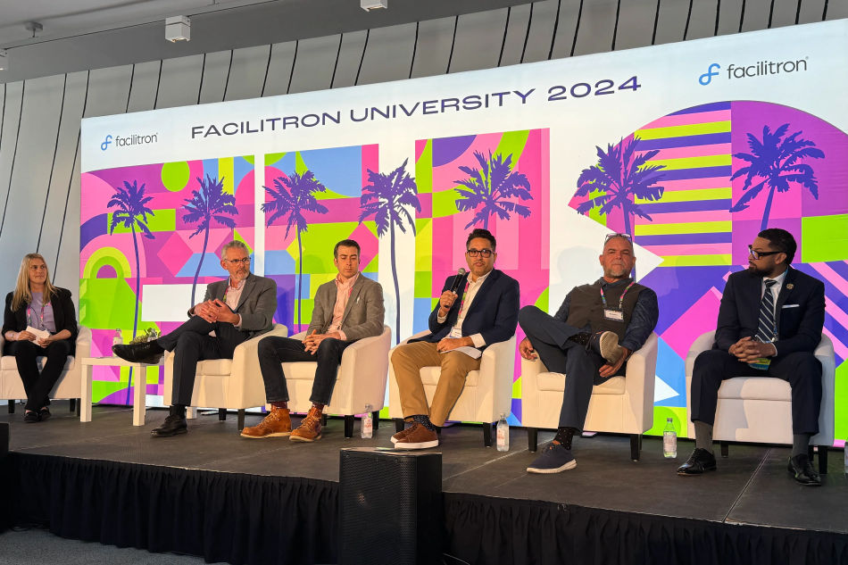 Panelists at Facilitron University 3