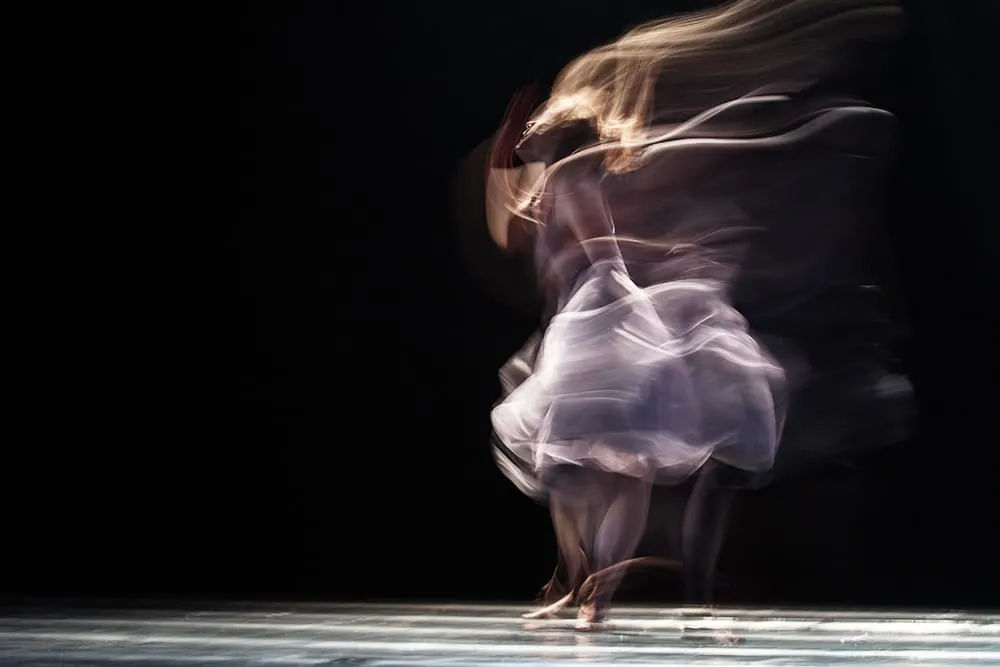 Dancers performing on stage