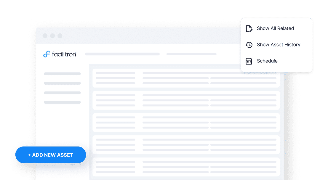 Asset and inventory management interface