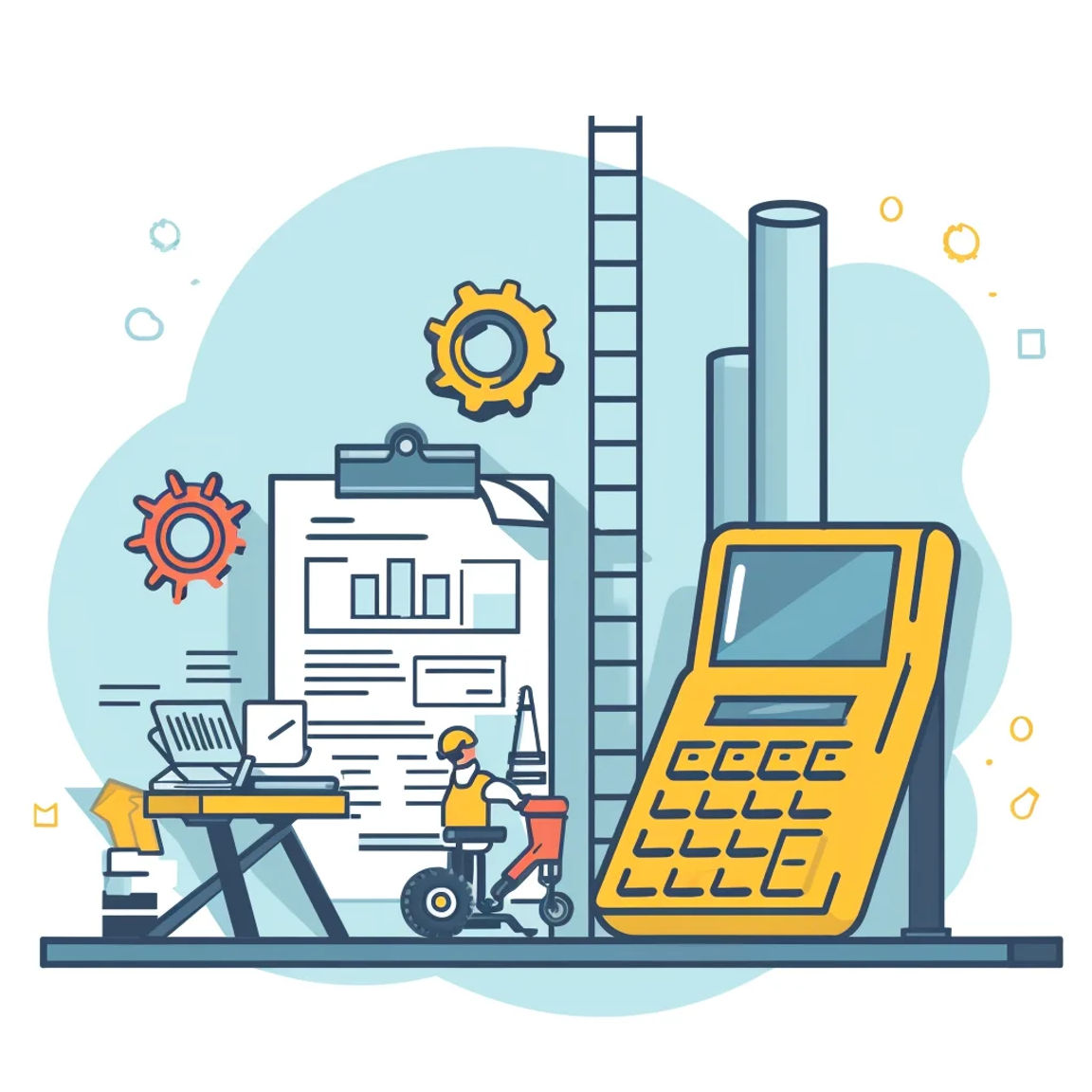 Direct cost vs revenue illustration