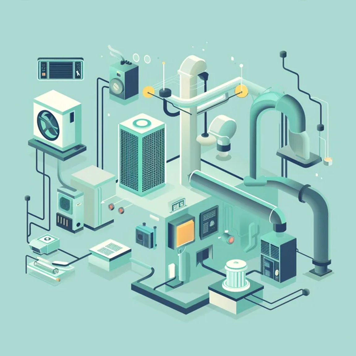 Hvac programming illustration