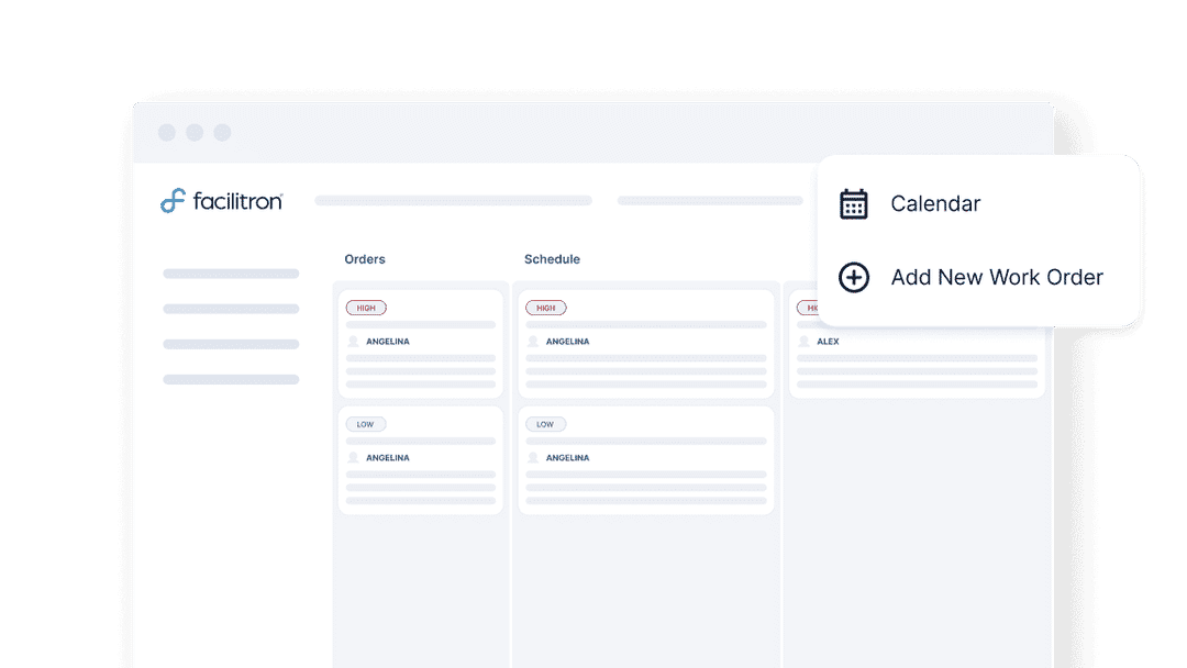 Facilitron Works automatically generated work orders