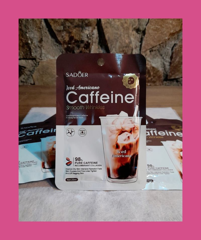 Mascarilla Facial Hidratación Intensiva Caffeine SADÔER