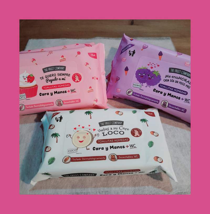 Toallitas Cara y Manos The Fruit Company