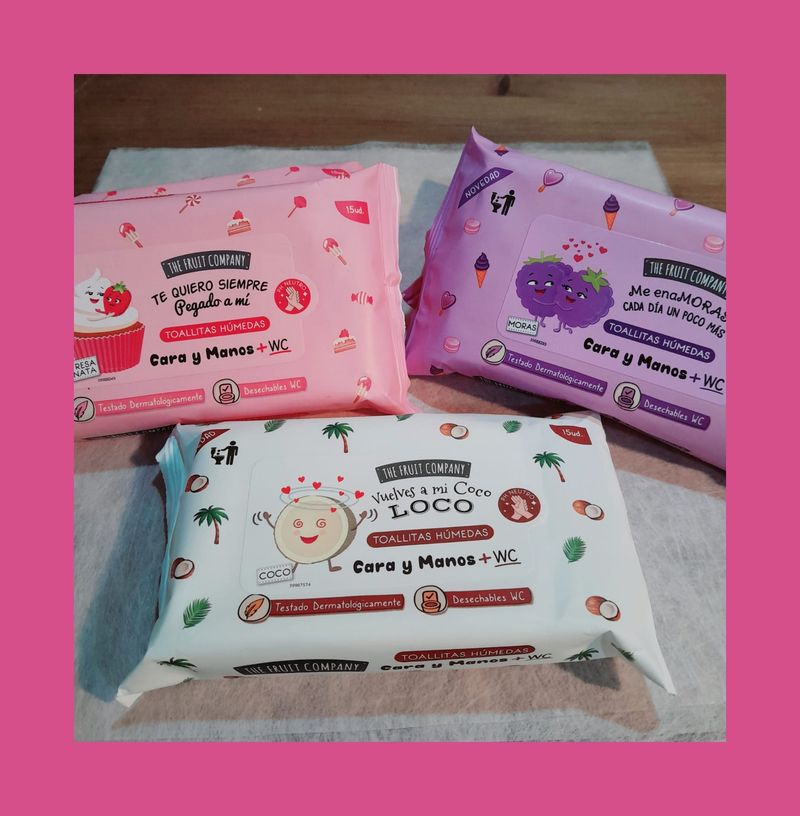 Toallitas Cara y Manos The Fruit Company