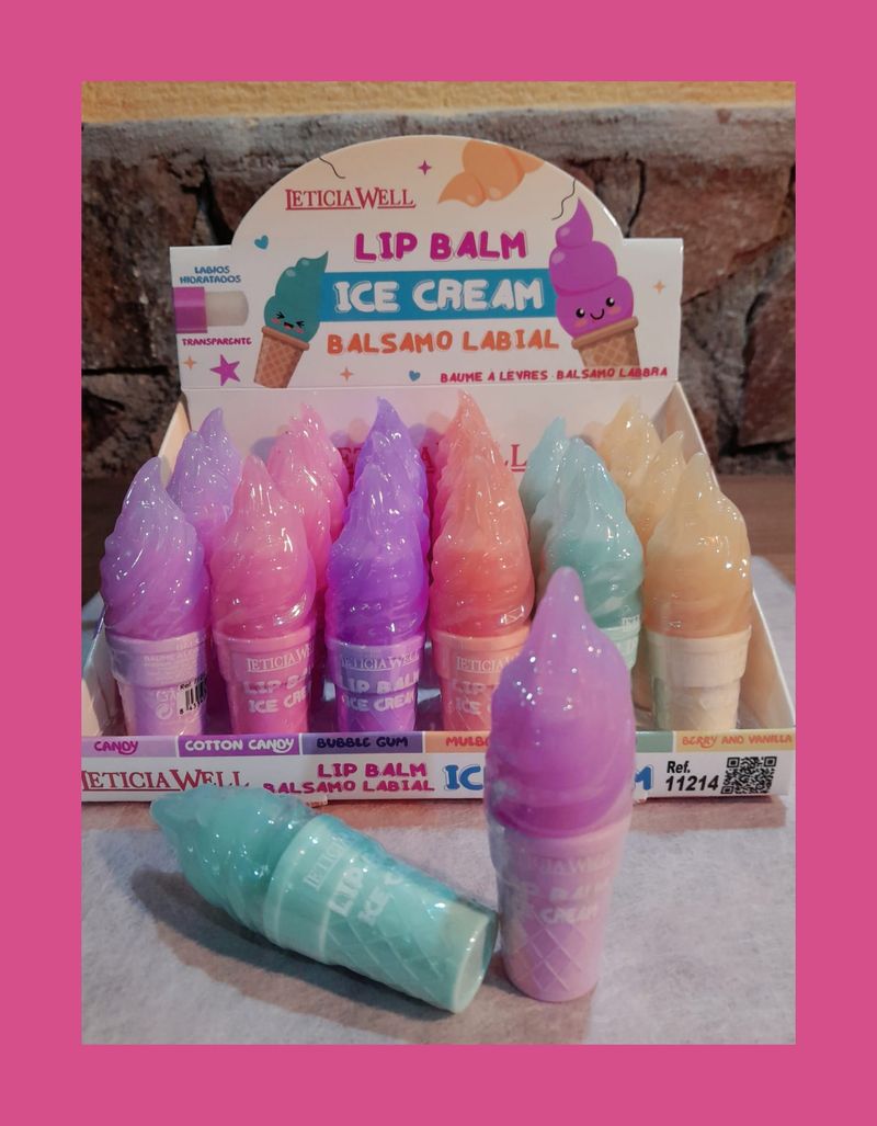 Bálsamo labial helado Leticia Well