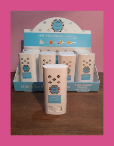 Perfume en Barra Milk White, Insp. Bianco Latte. Kiss Beauty