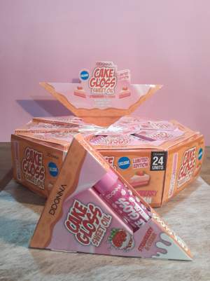 Lip Gloss Tarta de Fresa. D'Donna vista 1