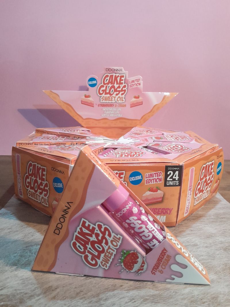 Lip Gloss Tarta de Fresa. D'Donna