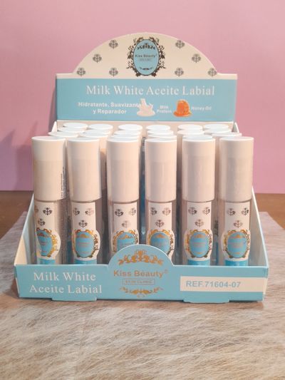 Aceite Labial Milk White. Insp. Bianco Latte. Leticia Well