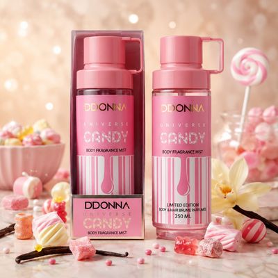 Bruma Perfumada árabe Universe Candy 250ml. D'Donna