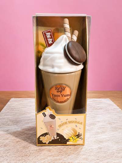 Fragancia árabe Yum Yum Irish Vainilla 200ml EDT. Kif Kif