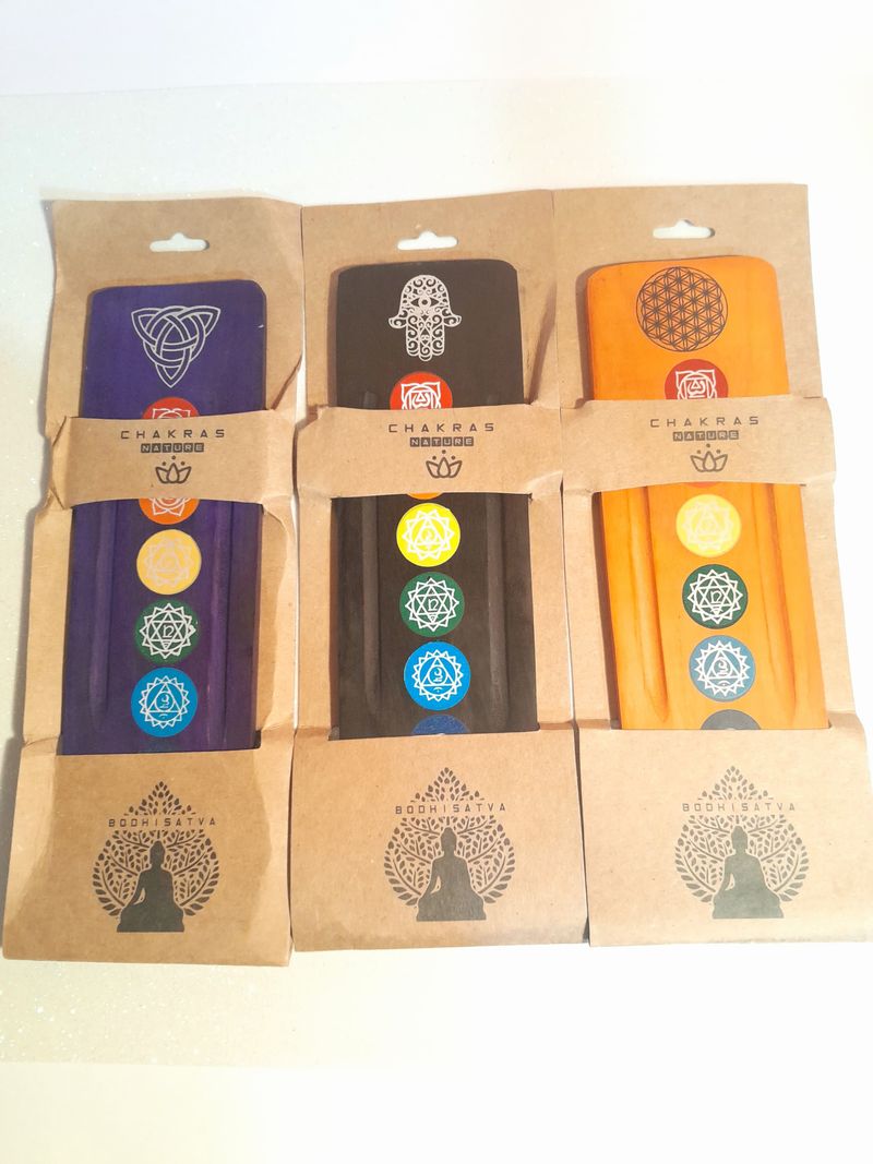 Porta incienso Chakras.