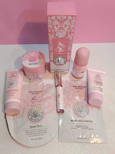 Oferta Lote 8 productos esencia árabe aroma Yara rosa