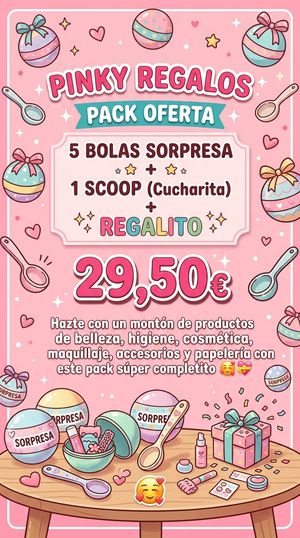 Pack Bolas sorpresa + Scoop vista 1