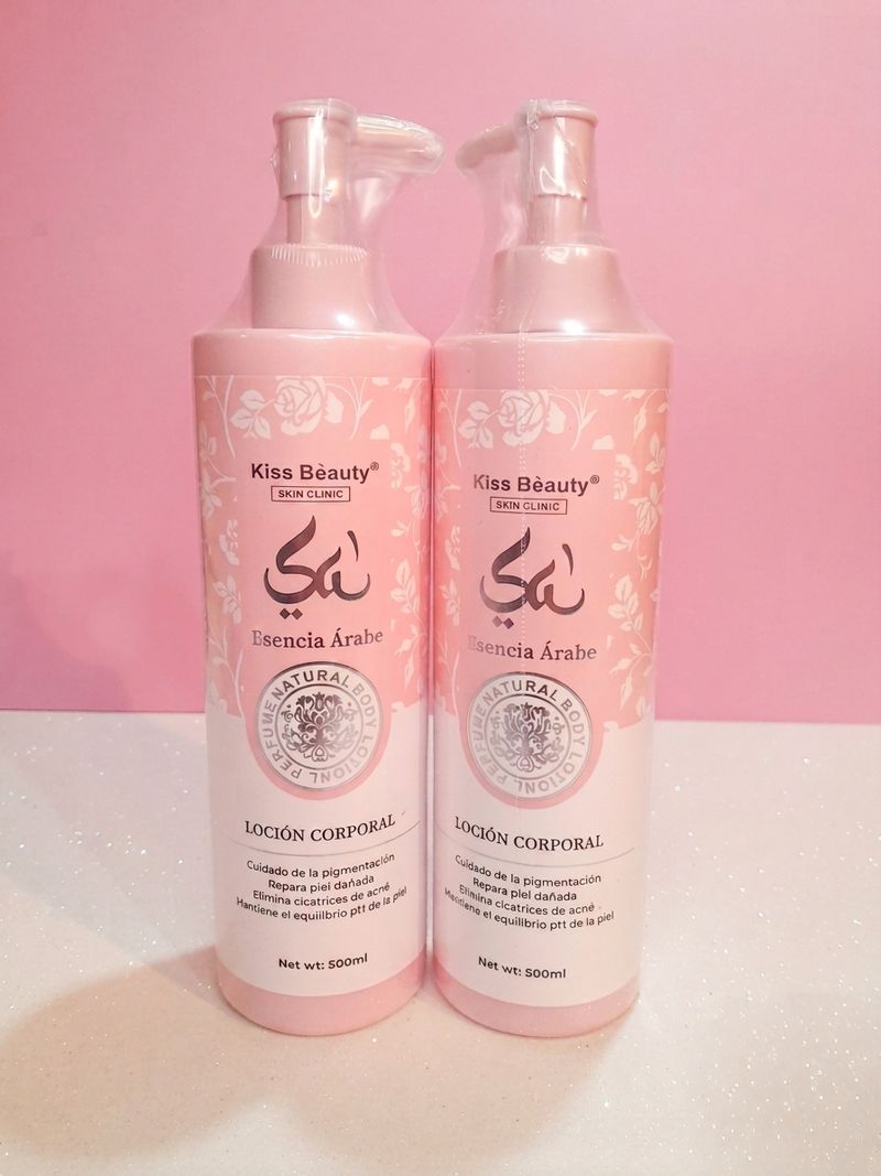 Loción Corporal esencia árabe 500ml. Kiss Beauty