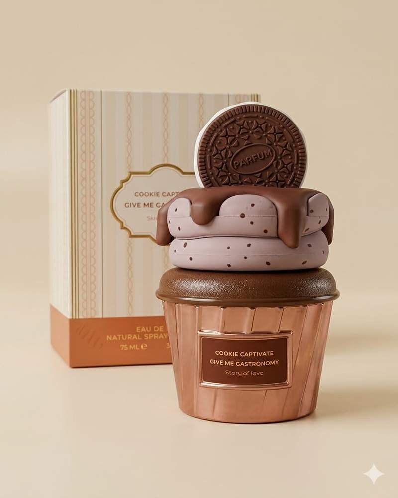 Perfume Cookie Captivate 75ml, Give me Gastronomy EDP.