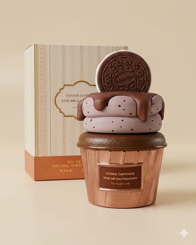Perfume Cookie Captivate 75ml, Give me Gastronomy EDP.