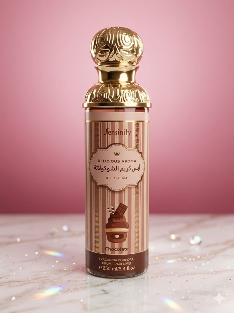 Bruma Perfumada Corporal Chocolate Ice Cream Sensinity 250ml