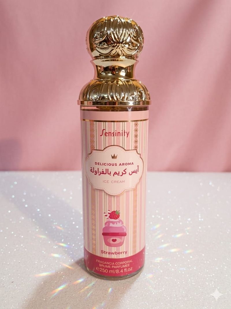 Bruma Corporal Sensinity Fresa Helada: Dulzura Refrescante 250ml