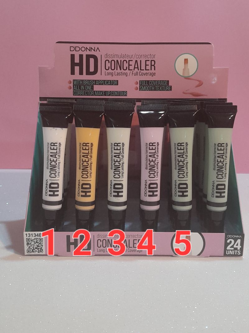 Corrector de Maquillaje HD, D'Donna.