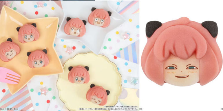 Anya from Spy x Family Turned into Delicious Mochi Desserts
