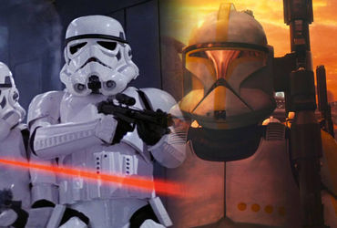 The Surprising Similarity Between Stormtrooper and Clone Weapons in Star Wars