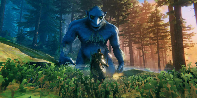 Crafty Valheim Player Builds Impressive Tavern on Server Map