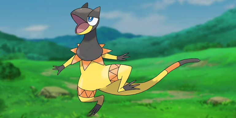 The Future Paradox Form of Heliolisk: Iron Frill and Wicked Glare