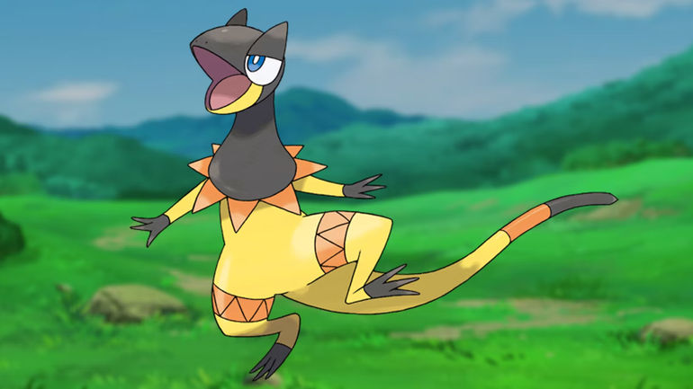 The Future Paradox Form of Heliolisk: Iron Frill and Wicked Glare