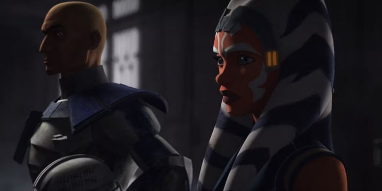 Ahsoka and Rex from Tales of the Jedi episode five. 