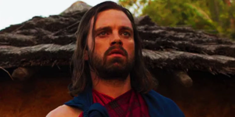 Bucky Barnes waking up in Wakanda in Black Panther