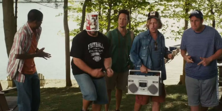 The dance scene in Grown Ups