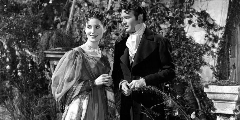 Pip and Estella in Great Expectations.