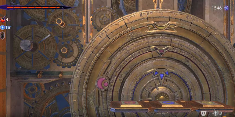 the clockwork or gear puzzle in prince of persia the lost crown.