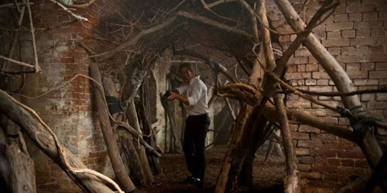 Matthew McConaughey as Rust Cohle ventures into Carcosa in True Detective season 1