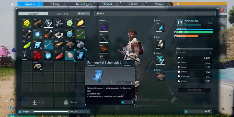 The Art of Mastering Schematics in Palworld