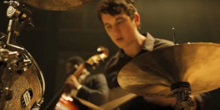 Andrew's (Miles Teller) drum solo in Whiplash