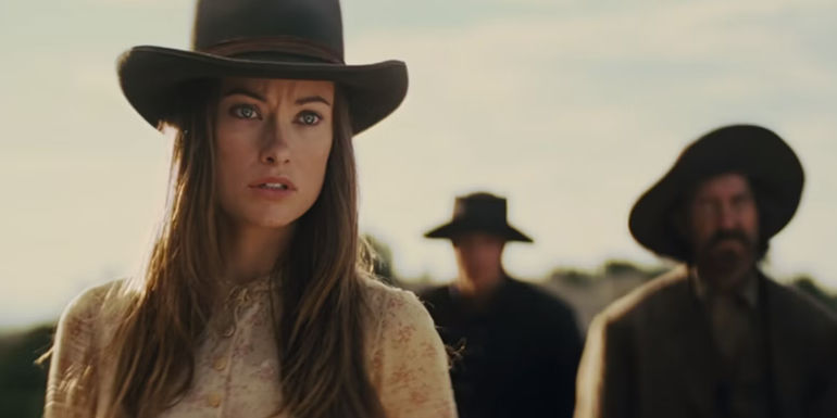 Ella Swenson in a cowboy hat in Cowboys and Aliens