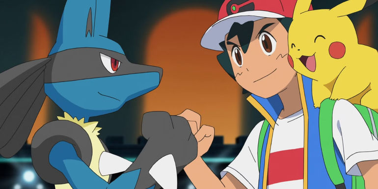 Pokemon Ash Lucario