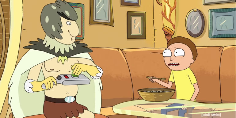 Rick and Morty Birdperson house
